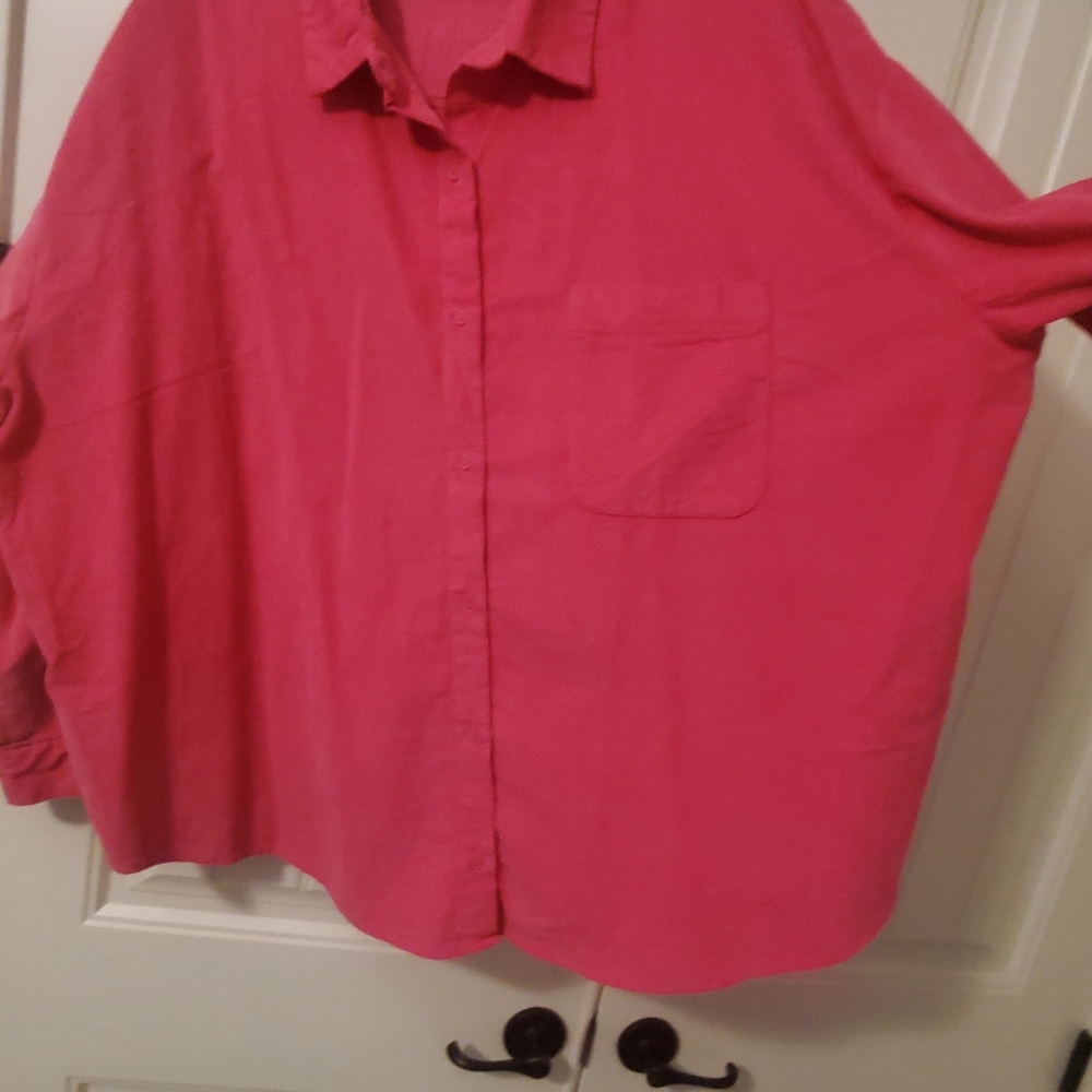 4X  BUNDLE Womens button down shirts